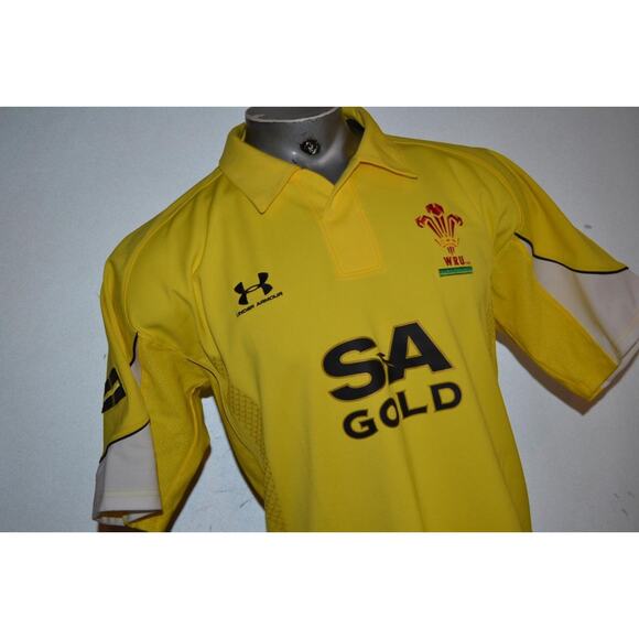 29672 Under Armour Wales Cymru Retro 2008/09 Away Hiraeth Rugby Union Mens - Picture 4 of 9
